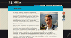 Desktop Screenshot of bjmiller.net